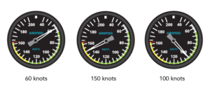 Airspeed indicator examples