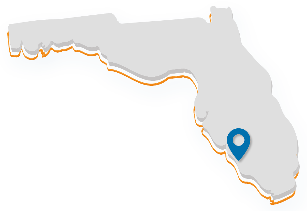 state outline of florida