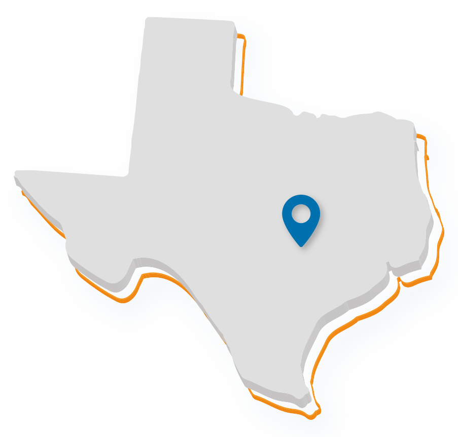 state outline of texas