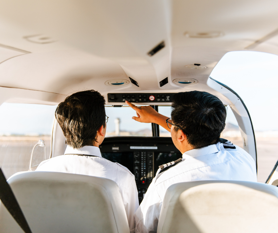 Student Pilots Learning How to Fly at AeroGuard Flight School